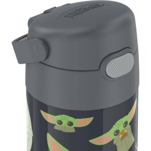 Thermos 12oz FUNtainer Water Bottle with Bail Handle - Baby Yoda