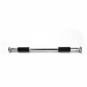 Mind Reader Metal Pull-Up Bar Upper Body Doorway Trainer with Easy Extender