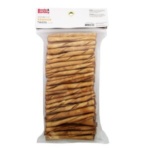 Chicken Flavored Rawhide Twist Sticks Dog Treats - 28oz Dog Treats - Boots & Barkley™