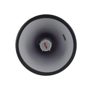 Nippon America ER-1091BT Rechargeable Megaphone Bullhorn Loudspeaker Speaker w/ Built In Siren, Volume Control, Audio Recorder, Music Stream, 50 Watts