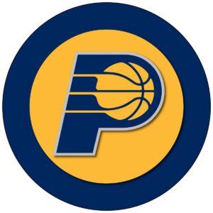 NBA Indiana Pacers Billiard Cue Rack with Mirror