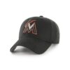 MLB Miami Marlins Classic Black Adjustable Cap/Hat by Fan Favorite