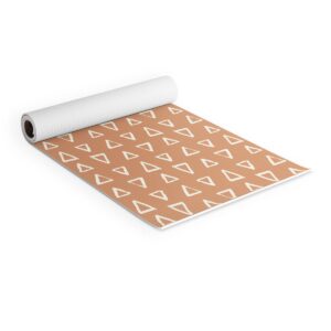 AvenieModern Boho Triangles (6mm) 24" x 70" Yoga Mat - Society6