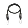 Bodylastics BLCOMP04 High Quality 19 Pound Full Body Anti Slip Resistance Clip Band Fitness Weight with Durable Patented Locks, Black