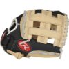 Rawlings Playmaker 10.5" T Ball Glove - Black/Brown