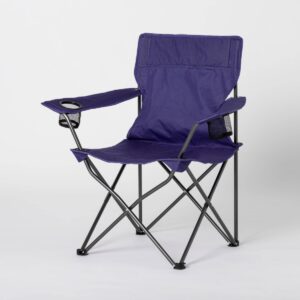 Adult Novelty Quad Chair Solid Navy - Sun Squad™