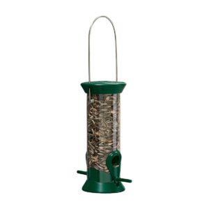 Droll Yankees New Generation 8" Sunflower/Mixed Seed Feeder - Green