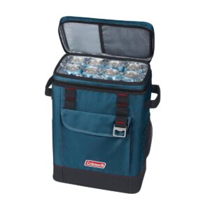 Coleman 17.5qt Soft Cooler Backpack - Space Blue