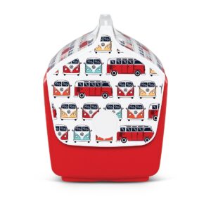 Igloo Playmate Classic Volkswagen VW Bus Repeat 14qt Portable Cooler
