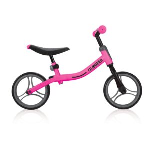 Globber Go 8.5" Kids' Balance Bike - Neon Pink