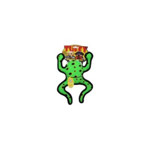 Tuffy Phrog Leap Dog Toy - Green