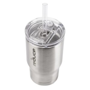 Reduce 14oz Stainless Steel Tumbler With Lid And Straw Silver