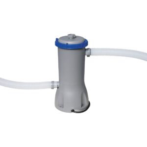 Bestway 8.5t x 5.5ft x 24in Rectangular Above Ground Pool Frame with Filter Pump