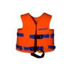TRC Recreation 1021006 Super Soft Small United States Coast Guard Approved Child Vinyl Coated Foam Life Preserver Floatation Vest, Sunset Orange