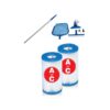 Intex Pool Cleaning Vacuum Skimmer & Pole Set + Type A or C Filter Cartridges
