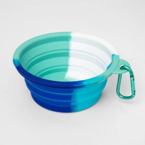 Collapsible Dog Bowl - Cool Tie-Dye - Sun Squad™