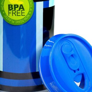 Just Funky Mega Man Official Energy Tank Travel Can | E-Tank Can Holds Your Favorite Drink