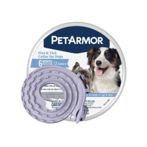 Pet Armor Flea and Tick Collar for Dogs