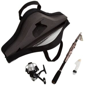 Wakeman Fishing Rod and Reel Combo - Black/Bronze