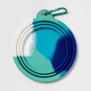 Collapsible Dog Bowl - Cool Tie-Dye - Sun Squad™