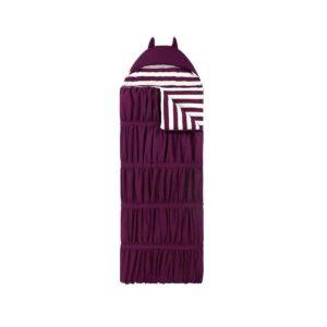 32"x75" Frankie Sleeping Bag Purple - Chic Home Design