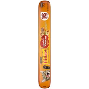 Friskies Tender & Crunchy with Flavors Chicken,Beef,Carrots&Green Beans Adult Complete & Balanced Dry Cat Food - 16lbs