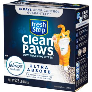 Fresh Step Clean Paws Ultra-Absorb - 22.5lbs