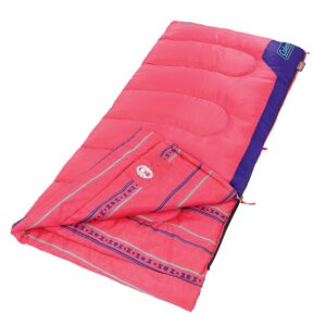Coleman Kids' 50 Degree Sleeping Bag - Pink