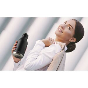 ASOBU Urban stainless steel water bottle - Black
