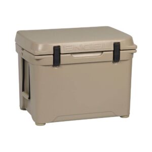 Engel Coolers ENG50 48 Quart 60 Can High Performance Roto Molded Cooler, Tan