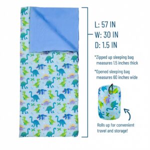Wildkin Dinosaur Land Original Sleeping Bag