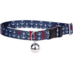 Country Brook Petz® Anchors Away Cat Collar