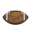 Wilson GST Competition Official Size Football - Brown