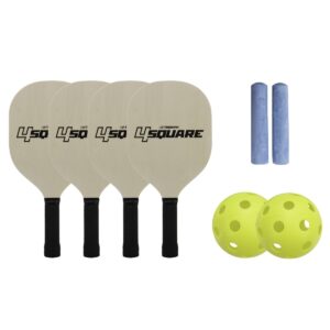 Triumph Sports 4 Square Pickleball Lawn Sports Set