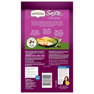 Rachael Ray Nutrish Yummy Chicken and Veggies Recipe Dry Cat Food - 2.5lbs