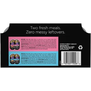 Sheba Perfect Portions Paté In Natural Juices Premium Wet Cat Food Salmon & White Fish Entrée - 2.6oz/12ct Variety Pack