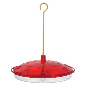 Droll Yankees Happy Eight 2 Hummingbird Feeder - White & Red