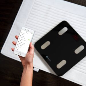 Smart Fit Scale with Resistance Bands Black - Etekcity