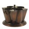 Old Dutch 1qt Iron 4-Bottle Antique Wine Cooler