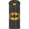 Thermos Batman 12oz FUNtainer Water Bottle with Bail Handle - Black
