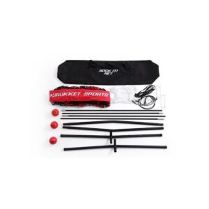 Rukket Sports Sock It 6 Piece Baseball Softball Pitching Target Hitting Net with 3 PurePower Balls, Sock Style Net, Adjustable Target, & Carrying Bag