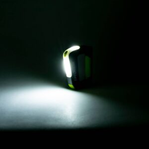 Life Gear Adventure Carabiner with Magnetic Base and S.O.S. 250 Lumens LED Flasher with Safety Whistle