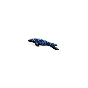 Tuffy Ocean Creature Whale Dog Toy - Blue - L