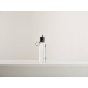 Joseph Joseph 25oz Dot Active Tracking Water Bottle with Carry Loop Gray