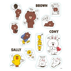 Line Friends 20oz Stainless Steel Alfalfa Tumbler with Stickers - Zak Designs