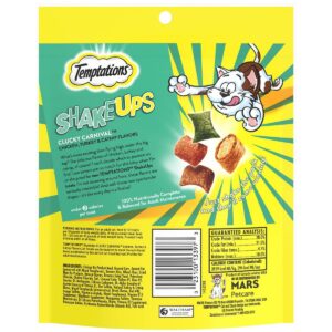 Temptations Shake Ups Clucky Carnival Crunchy Cat Treats - 5.29oz