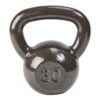 Everyday Essentials 30 Pound Full Body Fitness Exercise Strength Training Free Weight Kettlebell Weight Equipment for Home and Gym Workouts