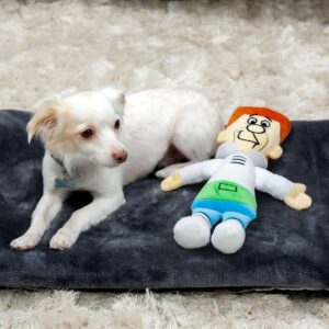 Crowded Coop, LLC The Jetsons George Jetson 12" Plush Dog Toy