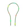 HearthSong - LED Light-up Flashing Adjustable Jump Rope for Kids Outdoor Play