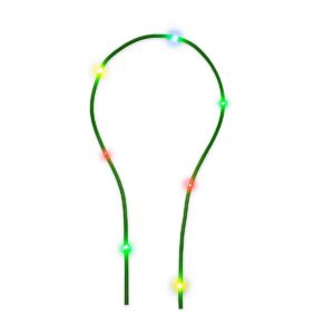 HearthSong - LED Light-up Flashing Adjustable Jump Rope for Kids Outdoor Play